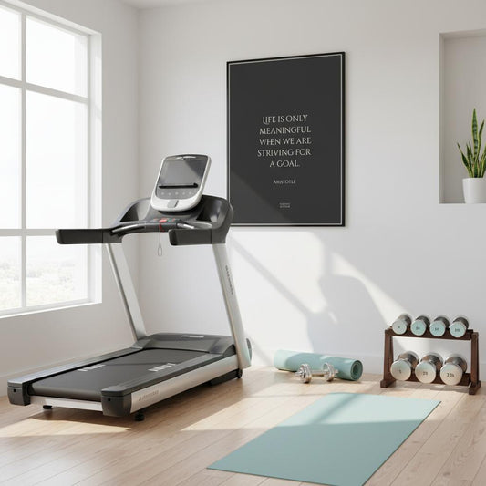 Life is only meaningful when we are striving for a goal – Inspirational Aristotle poster